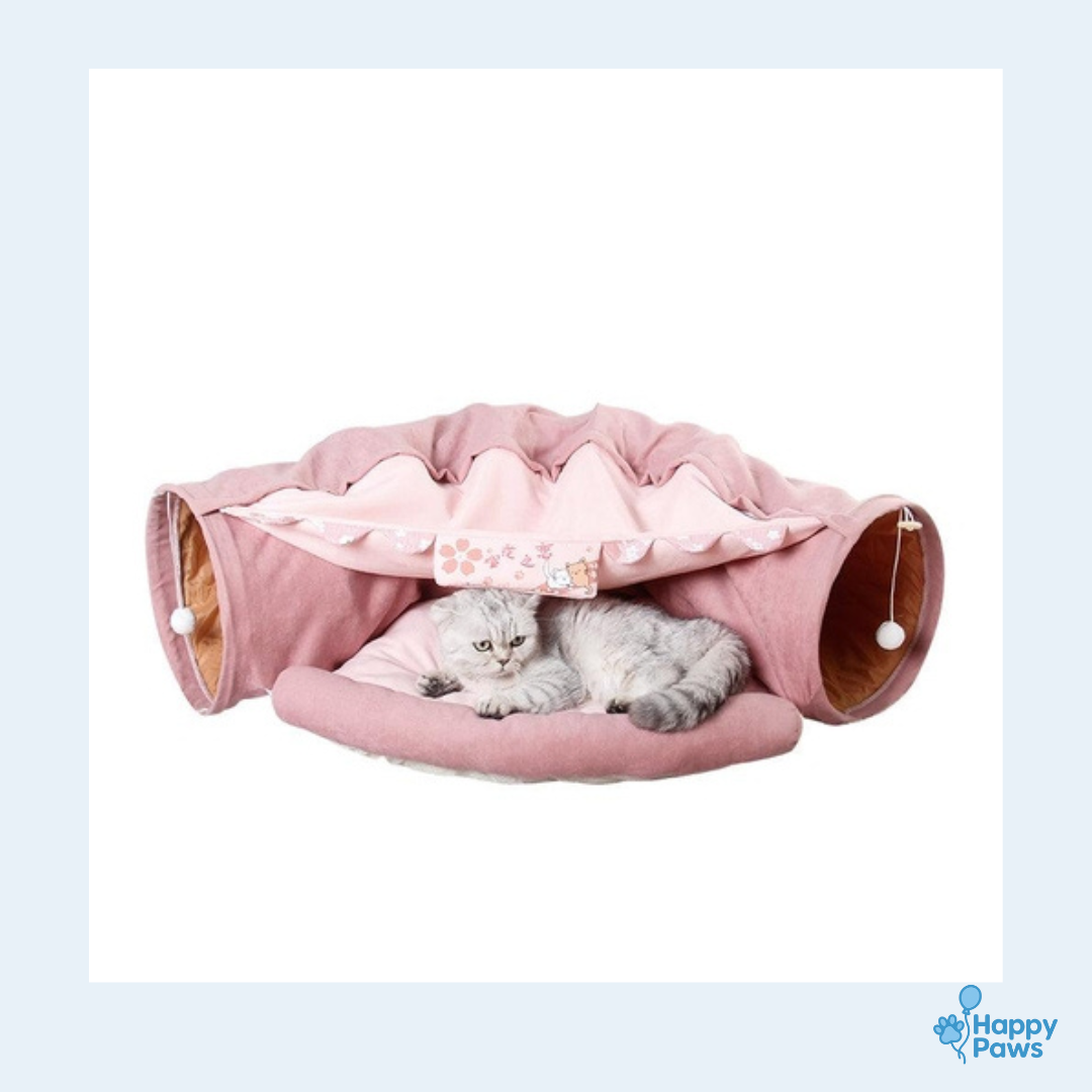 Feline Funhouse – Tunnel Interactif pour Chats