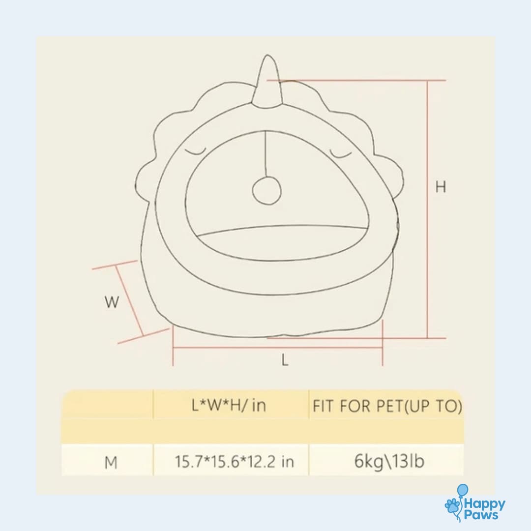 Dino Cozy House – Niche Doudou Dinosaure