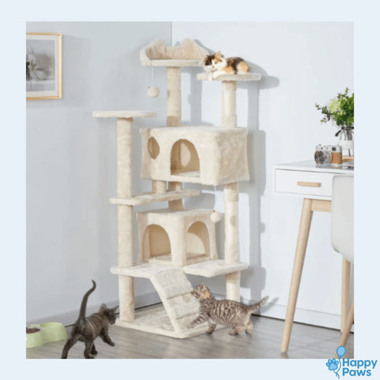 Sisal Climbing Tower™ – Luxury Cat Tree & Activity Tower