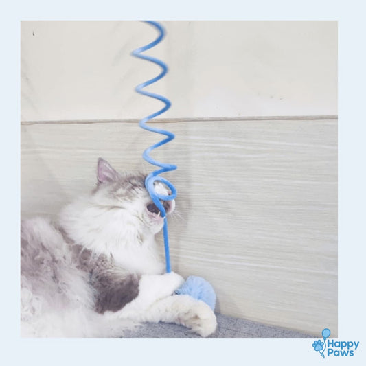 Bunny Spring Toy – Premium Suction Cup Rabbit Toy for Cats