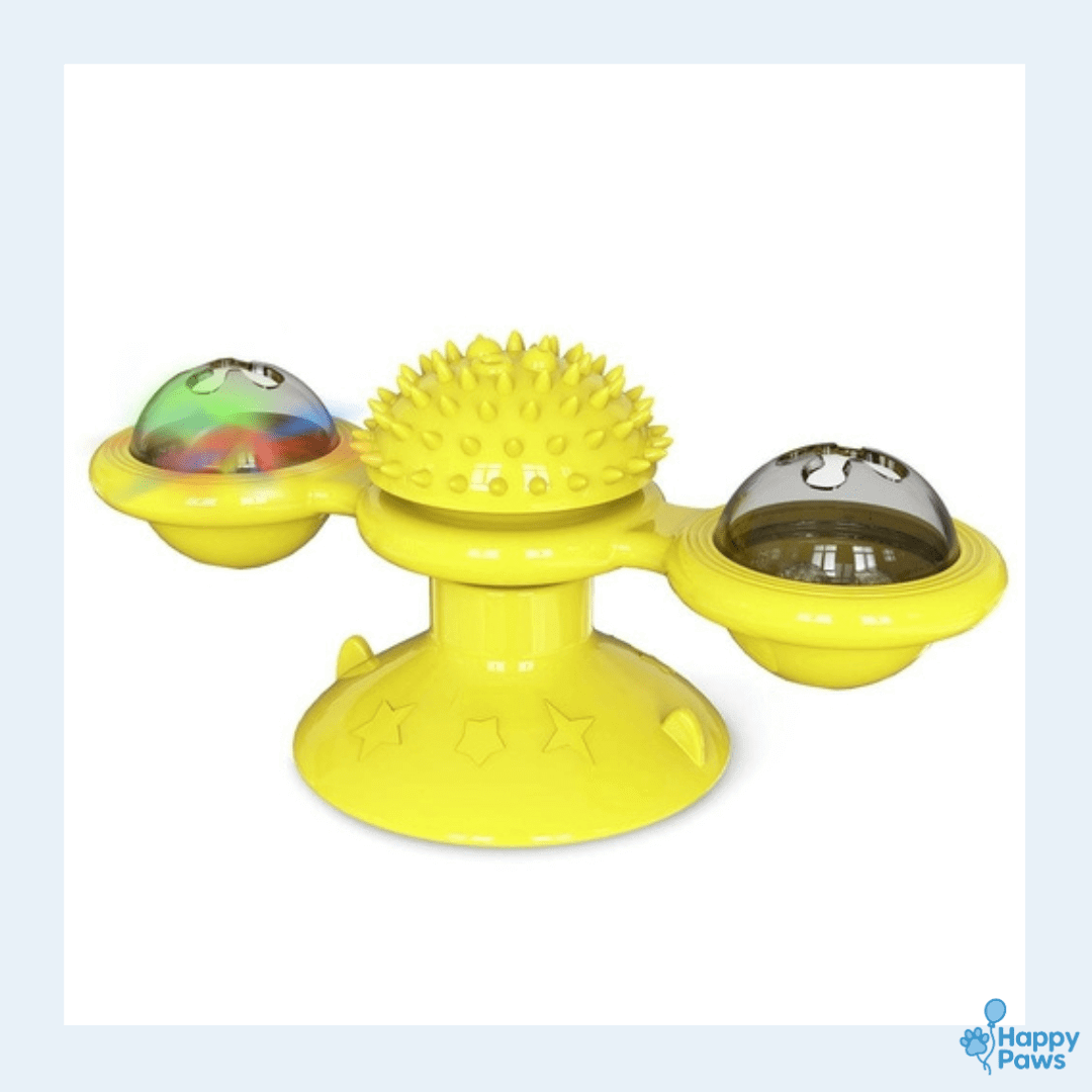 Cats Whirling LED Balls – Fun & Interactive Toy for Cats - HappyPaws