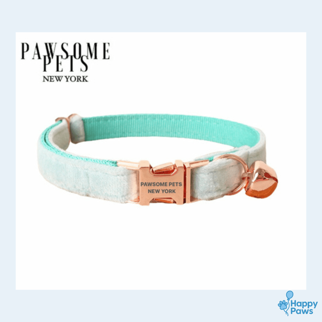 Marble Collar – Collier Chic Blanc Marbré - HappyPaws