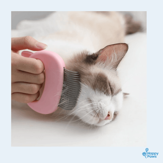 Pet Relax Brush – Brosse de Massage Anti - Poil Mort - HappyPaws